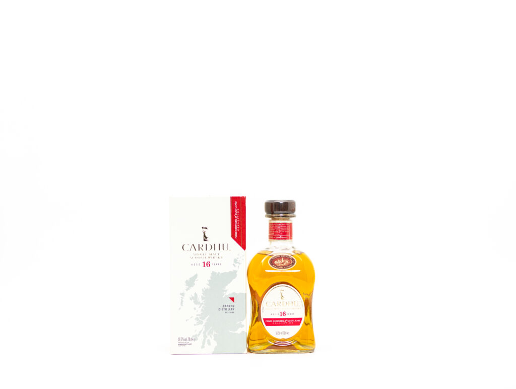 Cardhu 16 Year Old – The Four Corners of Scotland, 58.2% ABV, 70cl (Original Box)
