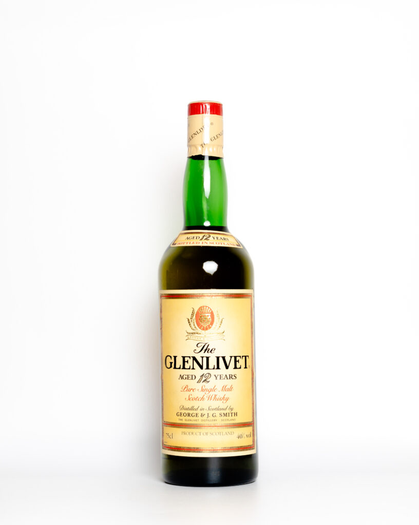 THE GLENLIVET 12 YEAR OLD GEORGE & J.G.SMITH’S ‘UNHURRIED SINCE 1824’ BOTTLING 1990S (70CL, 40%)