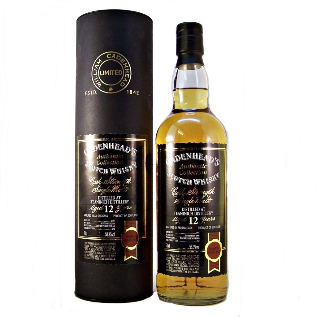 Teaninich 12 Year Old Cadenhead’s Authentic Collection