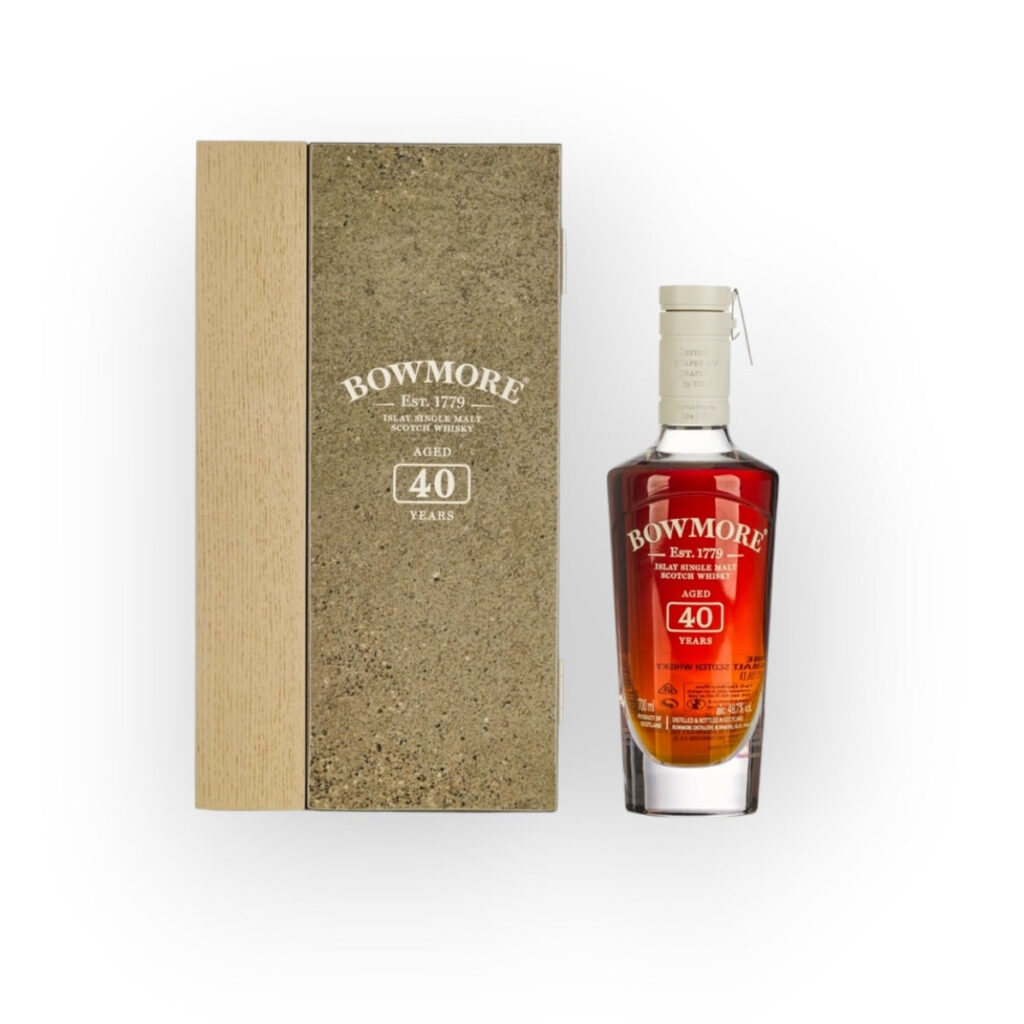Bowmore 40 Year Old | 2022 Release | Cask Strength 48.7% ABV | 160 Bottles | Natural Colour | 70cl