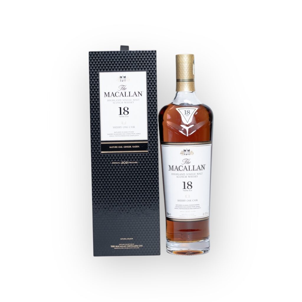 Macallan 18 Sherry Oak Highland Single Malt 2021 Release