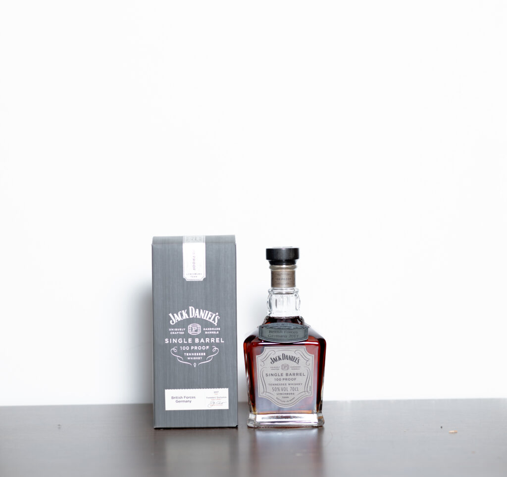 Jack Daniel’s Single Barrel #17-7081 100° Proof Travelers’ Exclusive 2017 – British Forces Germany