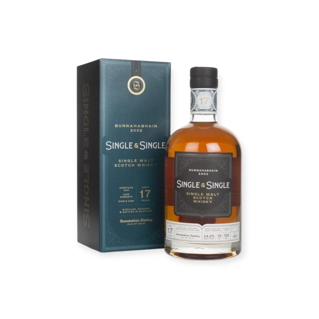 Bunnahabhain Single & Single – 17 Year Old – 2002 Vintage