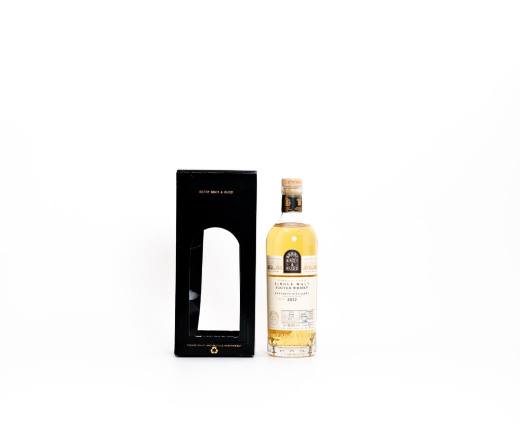 Knockdhu 11 Year Old Single Cask – Berry Brothers & Rudd 2012, 58.8% ABV, 70cl (Limited to 312 Bottles, With Presentation Box)