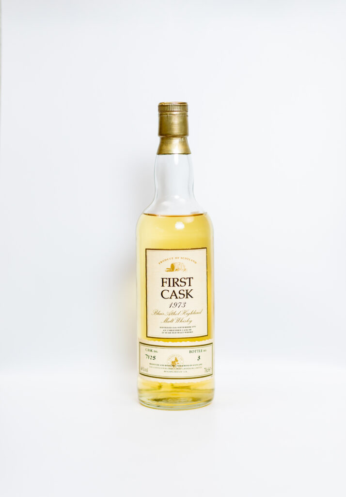 BLAIR ATHOL 1973 21 YEAR OLD FIRST CASK – Bottle No. 3