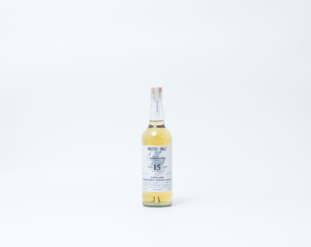 Tobermory 15 Year Old 2008 Single Cask – Master of Malt, 56.6% ABV, 70cl (Bottle Only, 1 of 307)