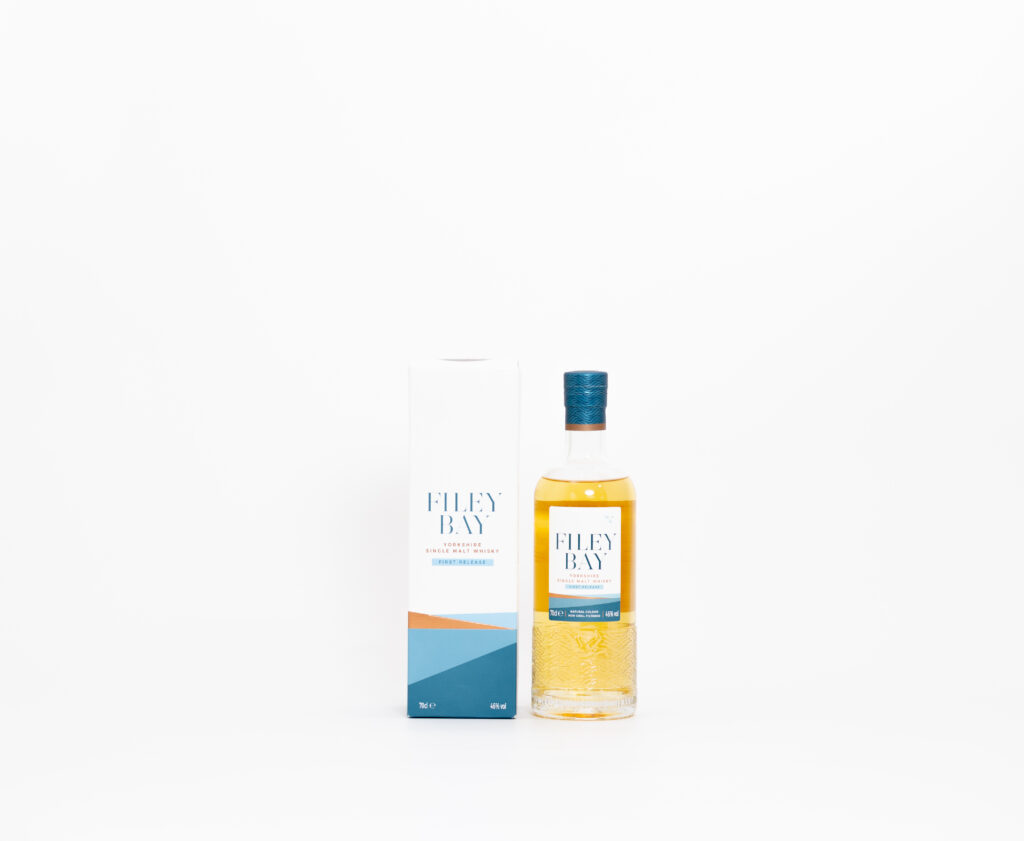 Filey Bay First Release – Spirit of Yorkshire Single Malt, 46% ABV, 70cl (With Original Box)