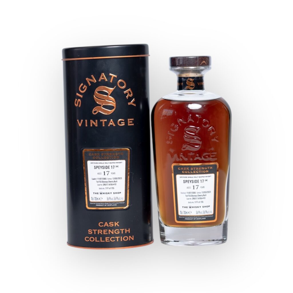 Speyside – 17 Year Old (2005) Signatory Vintage (The Whisky Shop Exclusive)