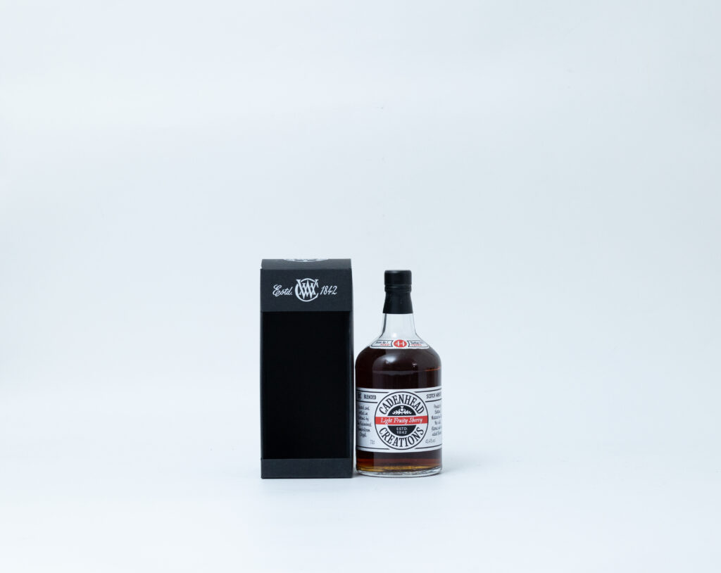 Cadenhead Creations Light Fruity Sherry 1973 44 Year Old Batch #1 – 70cl