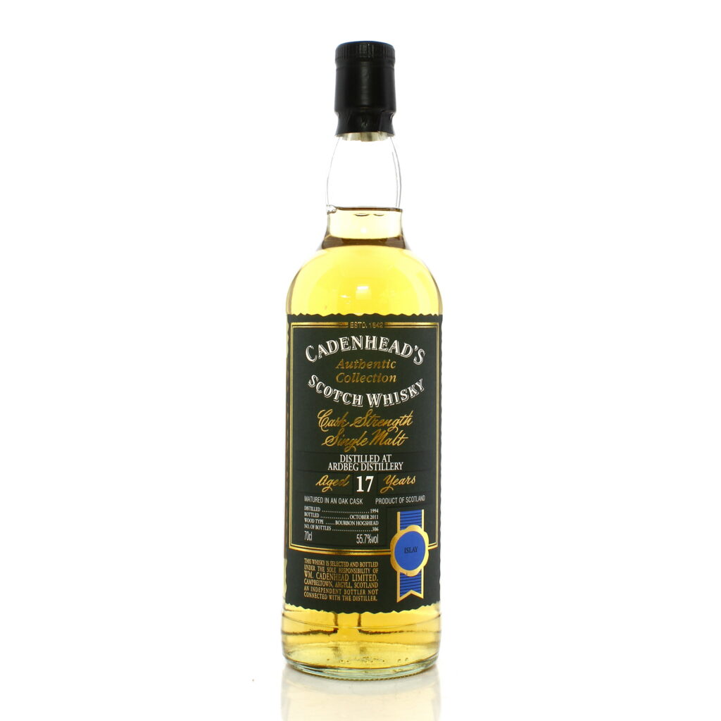 Ardbeg 17 Year Old 1994 Cadenhead’s Authentic Collection