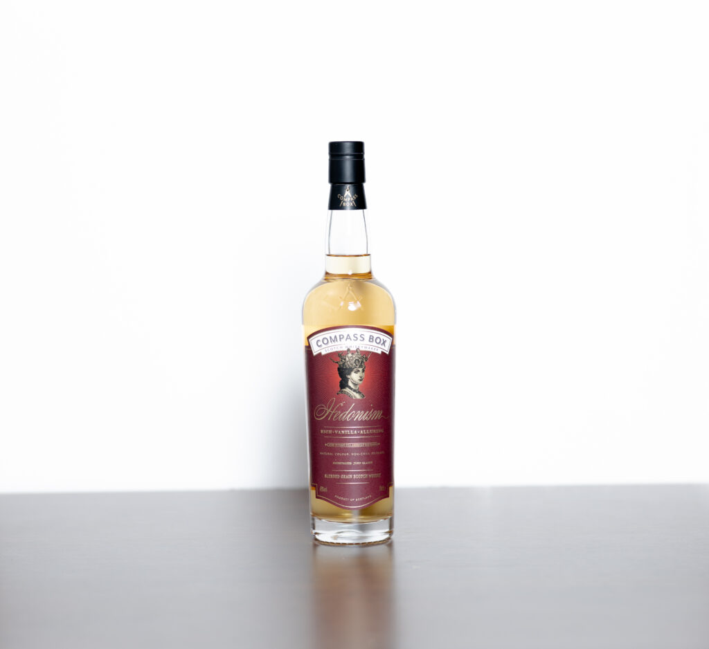 Compass Box Hedonism 2024 Release Blended Grain Scotch Whisky