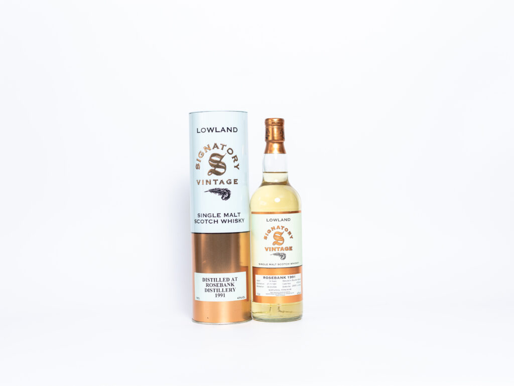 Rosebank 1991 14 Year Old Signatory Vintage
