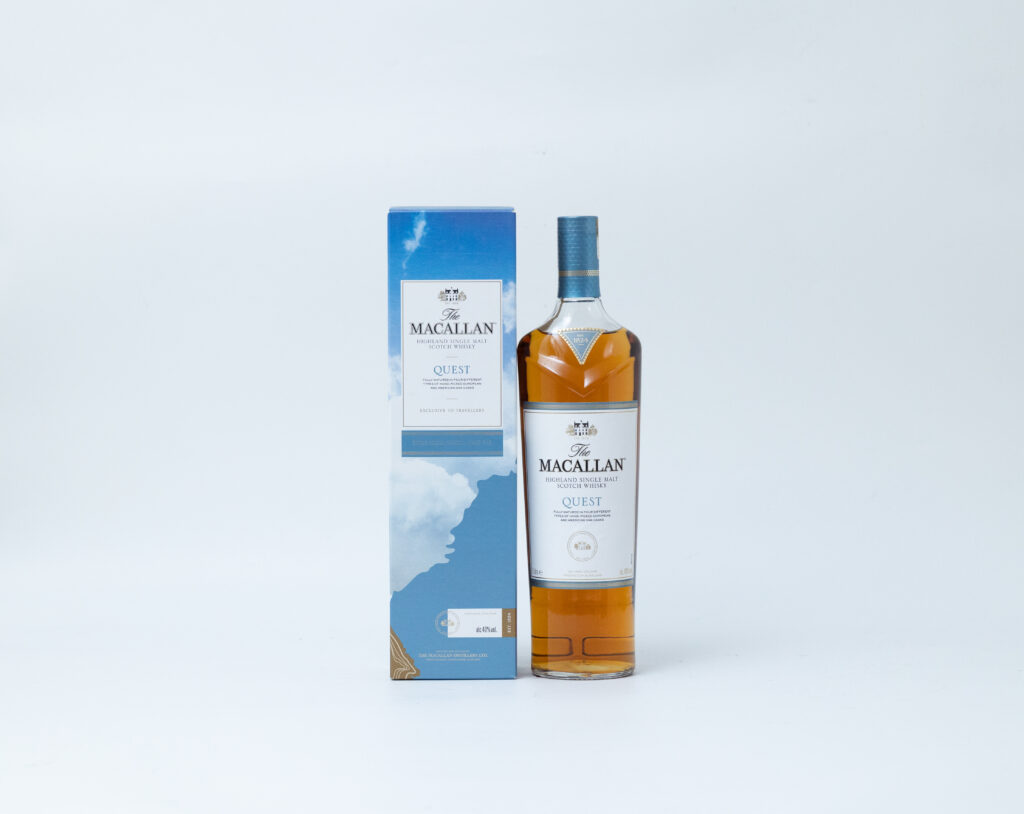 The Macallan Quest – Single Malt Scotch Whisky, 40% ABV (Quest Collection, 1 Litre)