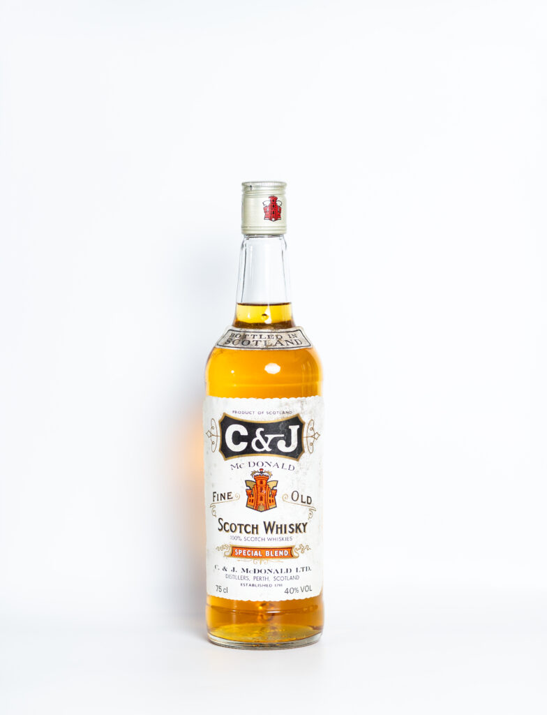 C&J McDonald’s 5 Year Old Fine Old Scotch 1970s