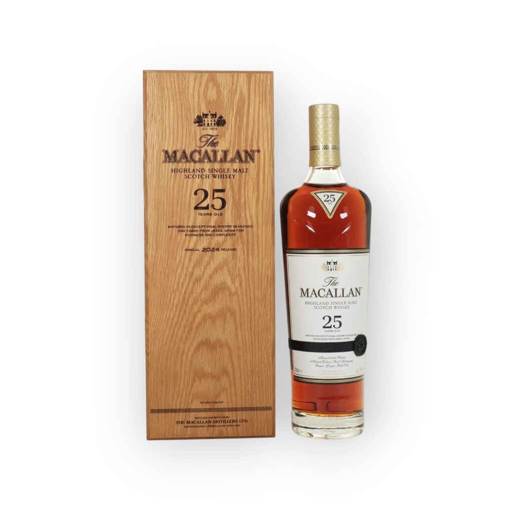 The Macallan Sherry Oak 25 Year Old | 2024 Annual Release | 43% ABV | 70cl