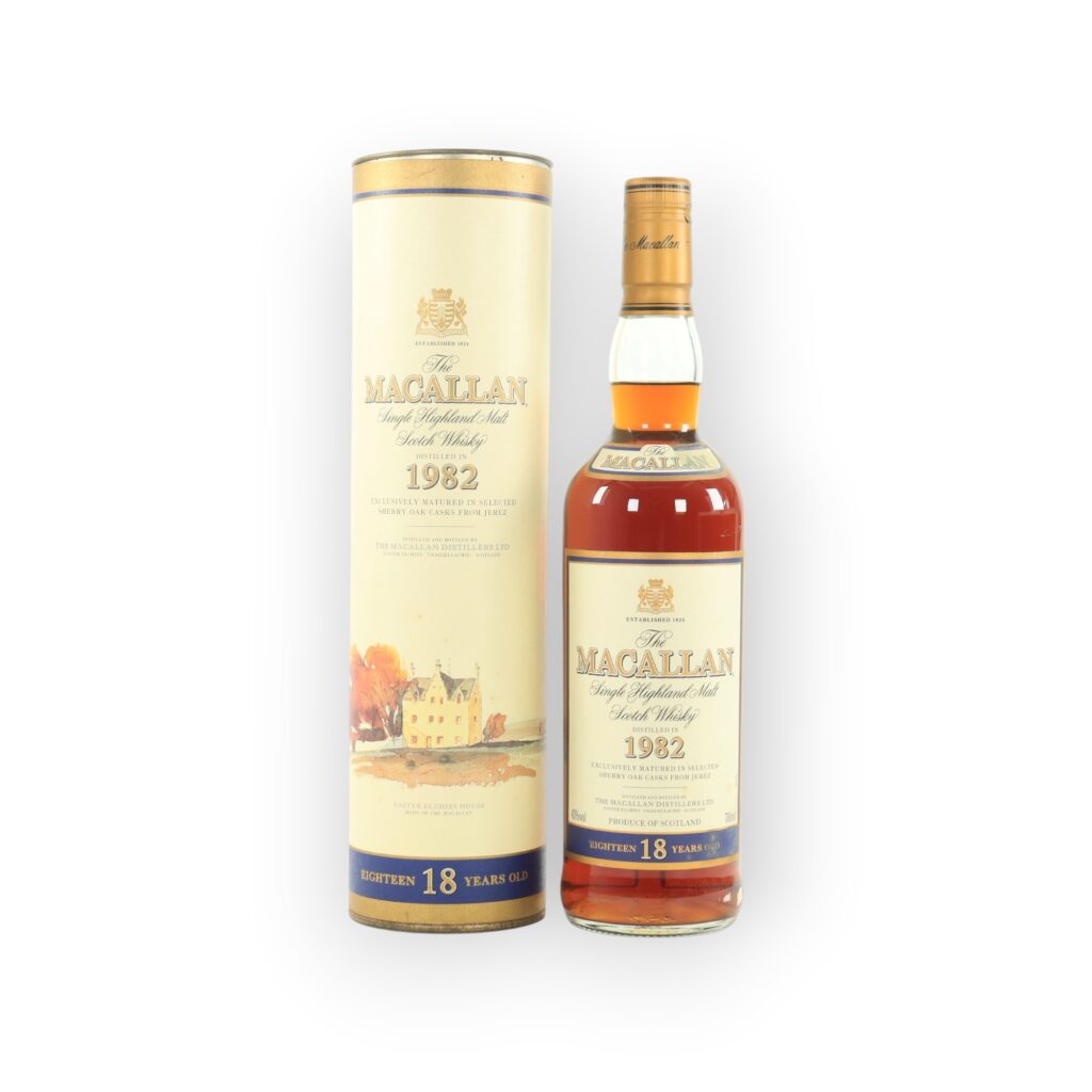 The Macallan 18 Year Old 1982 Vintage | Sherry Oak | Bottled 2000 | 43% ABV | 70cl
