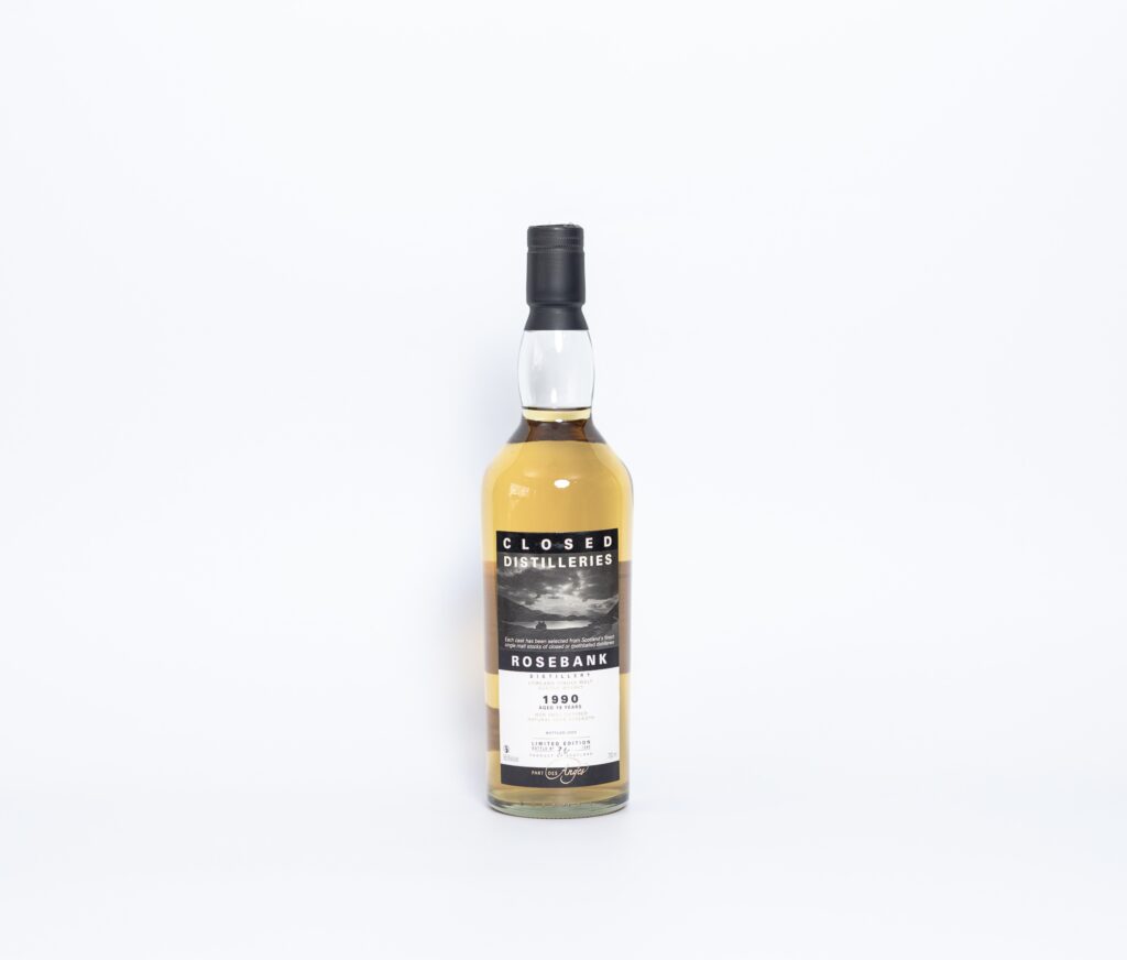Rosebank 1990 Part des Anges 19 Year Old Closed Distilleries