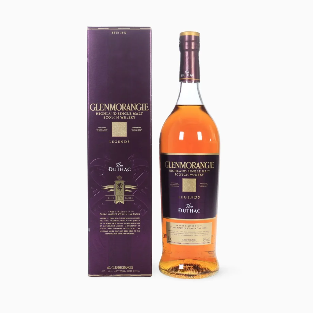 Glenmorangie The Duthac | PX Sherry & Virgin Oak Finish | Travel Retail Exclusive | 43% ABV | 100cl