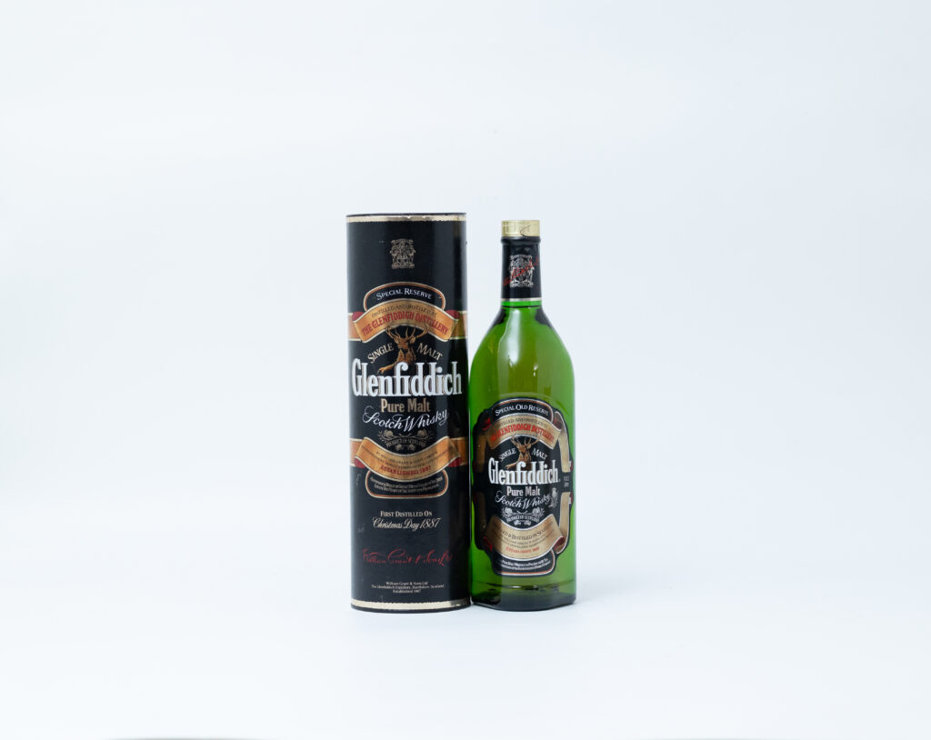 Glenfiddich Pure Malt Whisky Special Old Reserve 1980s – 100cl, 43% ABV