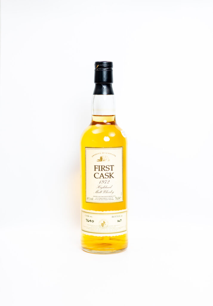 Glencadam First Cask 1972 – 29 Year Old Bottle NO. 167