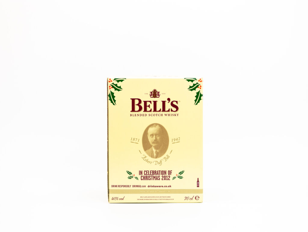 Full collection Bells Christmas Decanters 1988-2012