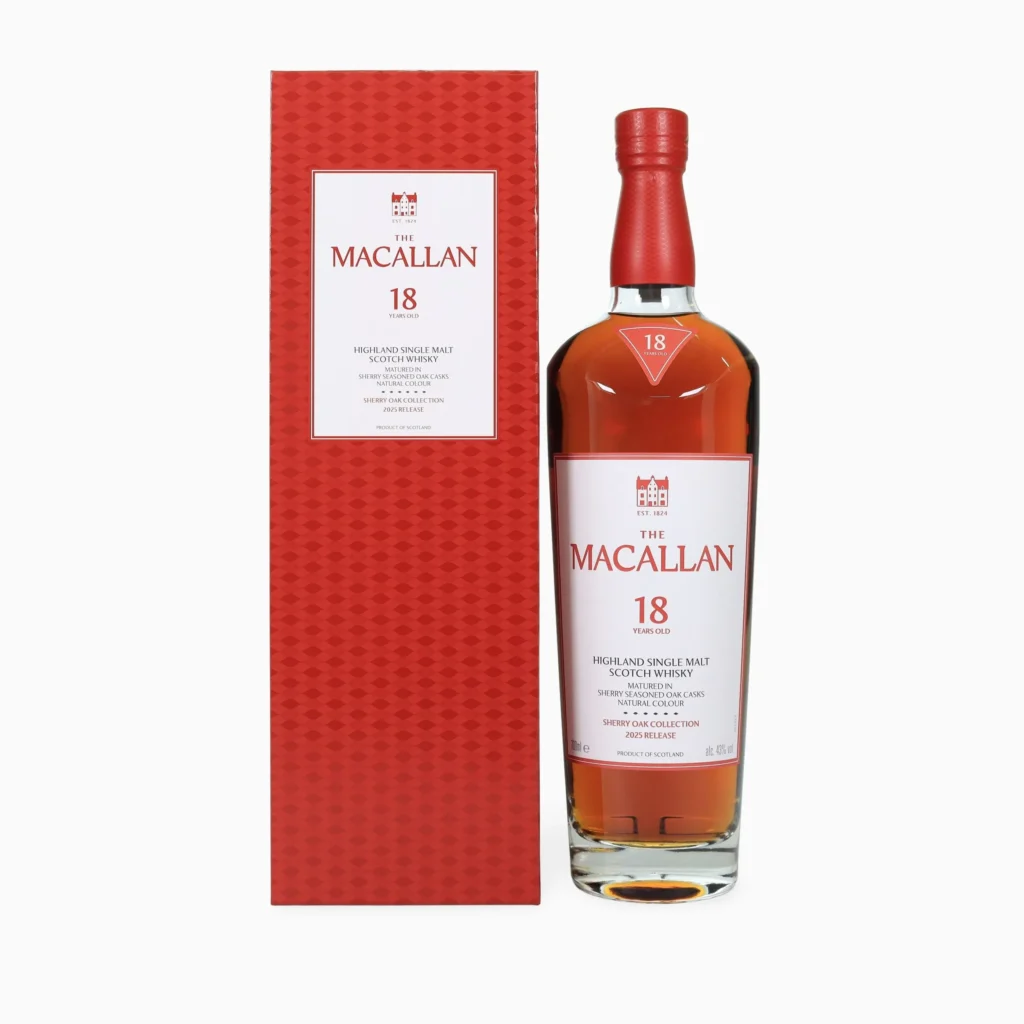 The Macallan Sherry Oak 18 Year Old | 2025 Annual Release | 43% ABV | 70cl