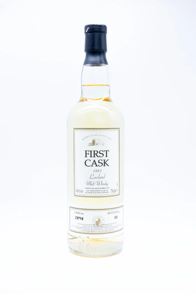 Littlemill First Cask 1983 – 20 Year old – Bottle Number 22
