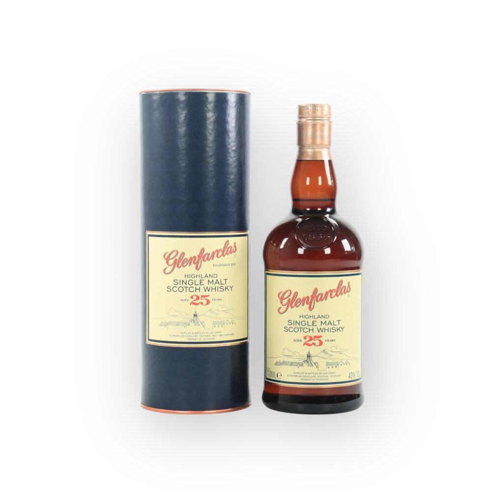 6 x Glenfarclas 25 Year Old – Single Malt Scotch Whisky, 43% ABV, 6 x 70cl