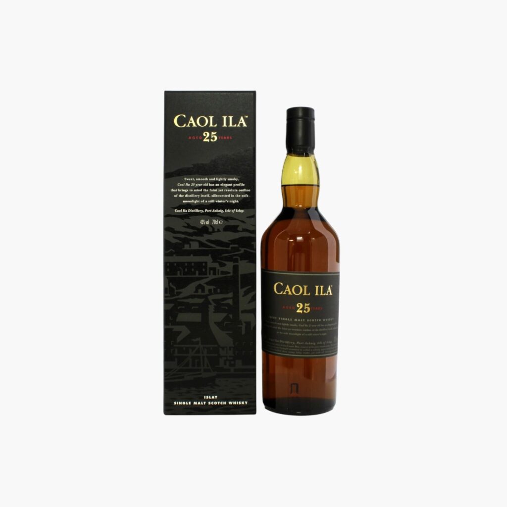Caol Ila 25 Year Old – Official Bottling, 43% ABV, 70cl