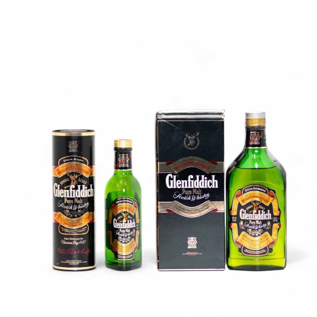 Glenfiddich Special Old Reserve 1980’s 50cl & 30cl Duo