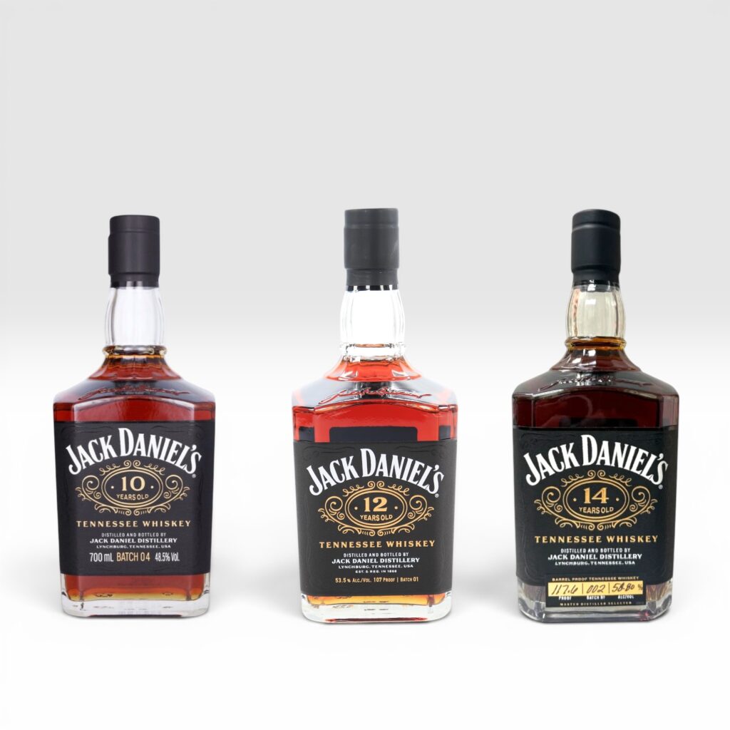 Jack Daniel’s 10,12 & 14 Trio