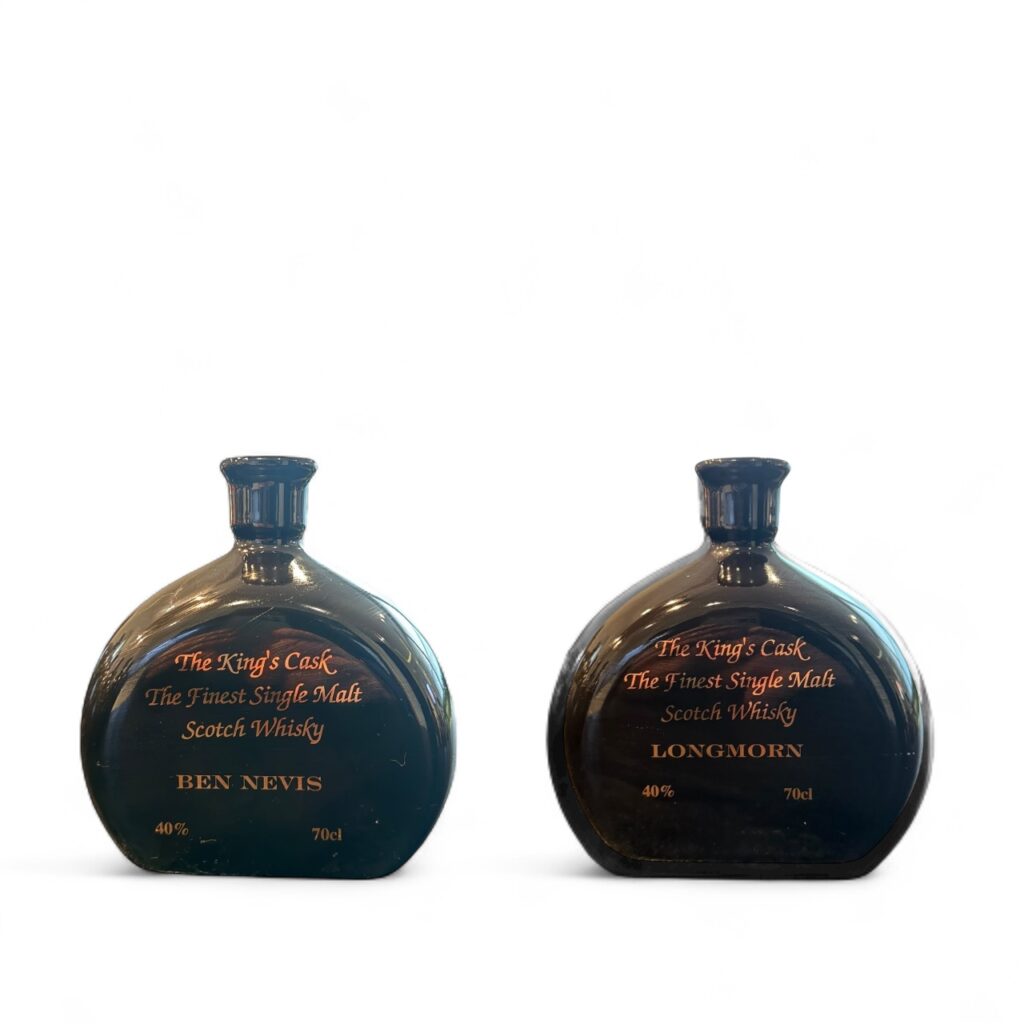 The Kings Cask – The finest Single Malt Scotch Whisky 2 x 70cl (Ben Nevis & Longmorn)