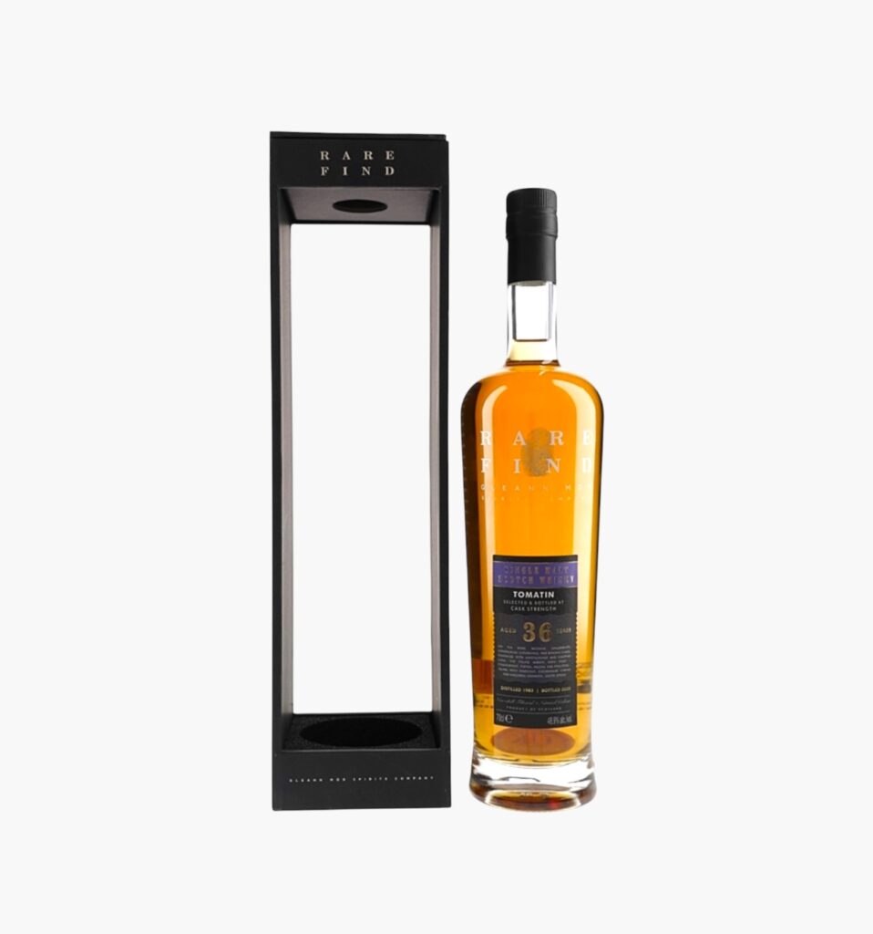 Tomatin 1983 36 Year Old Rare Find (Gleann Mor) Single Cask Highland Single Malt Whisky 70cl 48.9%