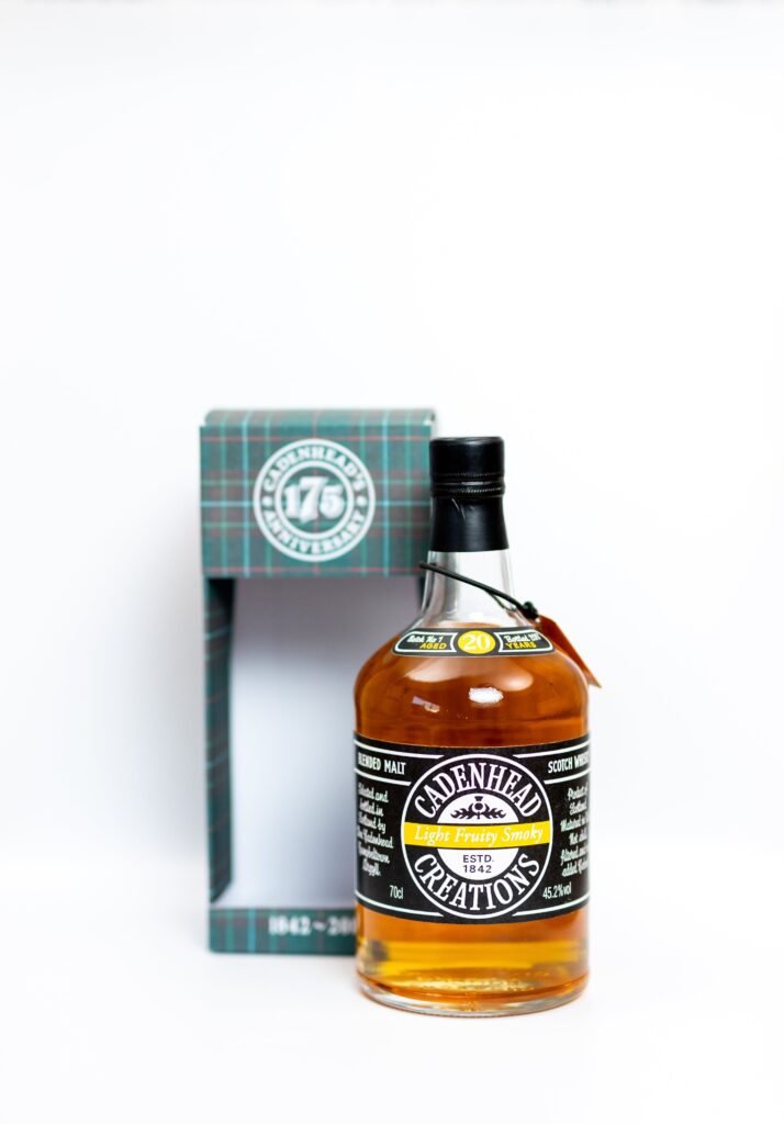 Cadenhead’s Creations Light Fruity Smoky 20 Year Old Batch #1 175th An