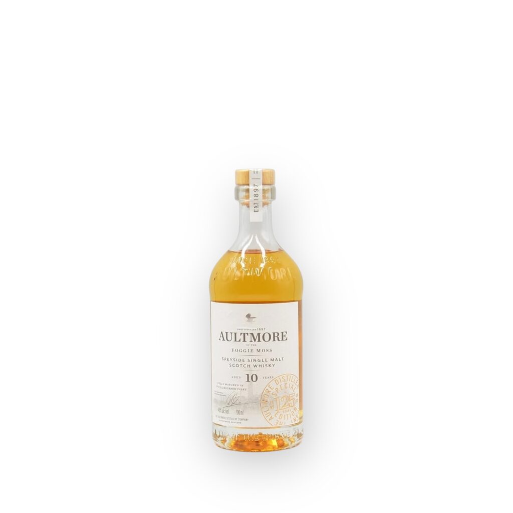 Aultmore 10 Year Old Speyside Single Malt Whisky 125th Anniversary