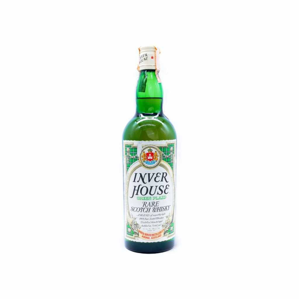 Inver House Green Plaid Rare