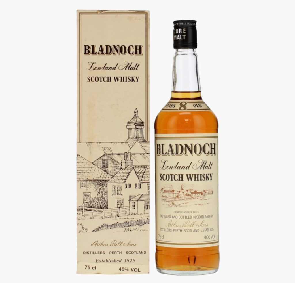 Bladnoch 8 Year Old 1970s – Arthur Bell & Sons Proprietary Bottling | Lowland Single Malt | 40% ABV | 75cl