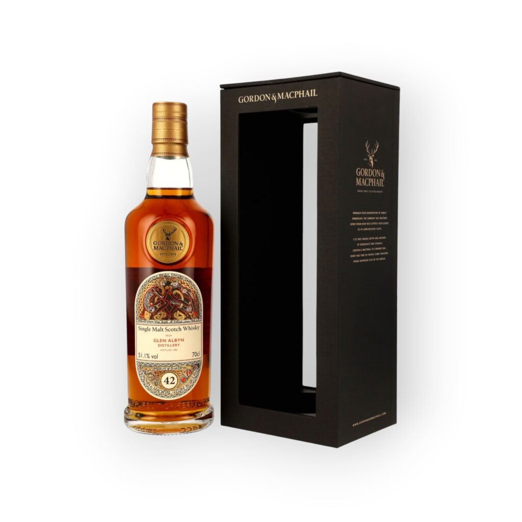 Glen Albyn 42 Year Old 1980 – Gordon & MacPhail The Dram Takers | Single Refill Sherry Puncheon #2327 | 51.1% ABV | 75 Bottles | 70cl