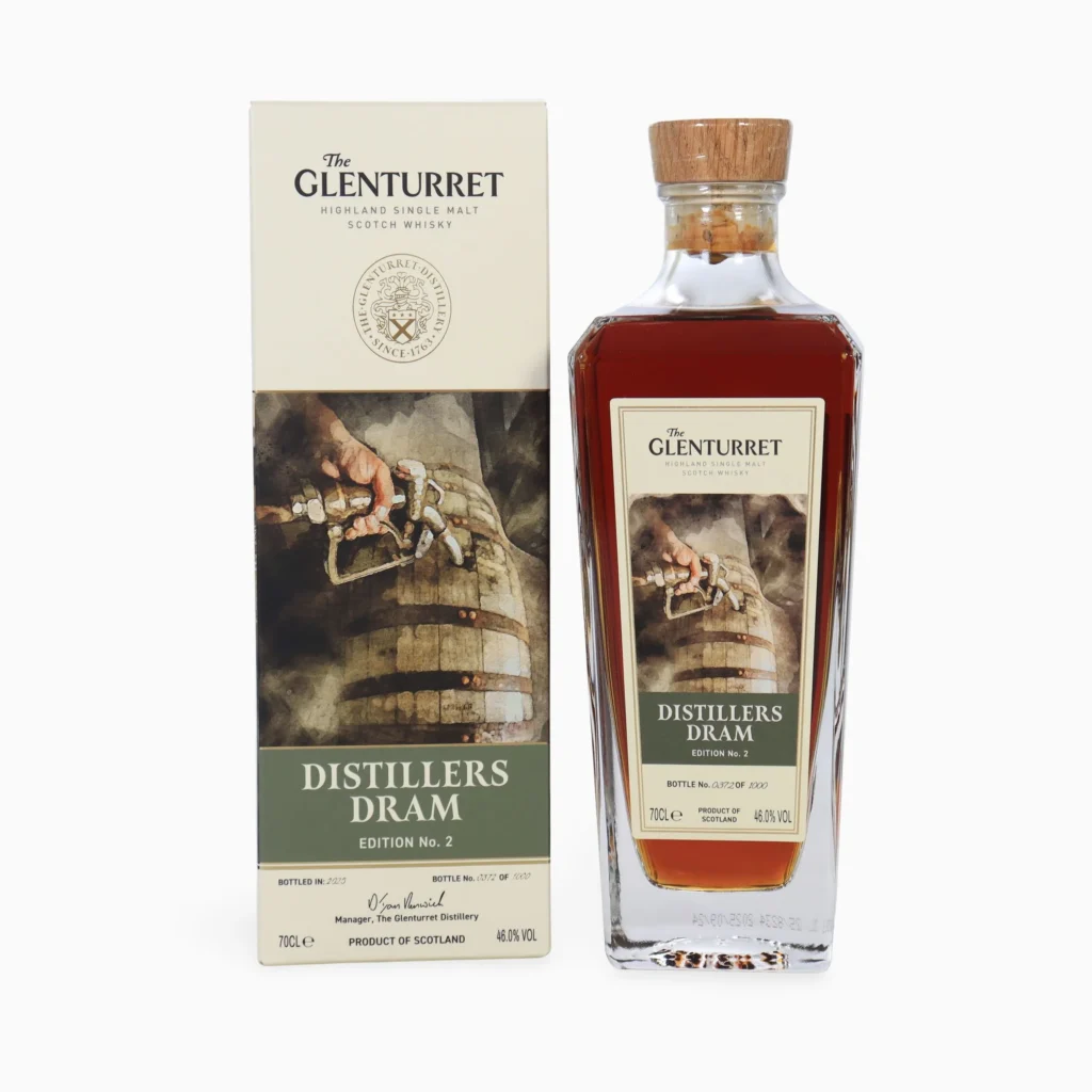 The Glenturret Distillers Dram Edition No. 2 | Tribute to Kenny Smith & Robert Paterson | Peated & Unpeated | 46% ABV | 1,000 Bottles | 70cl