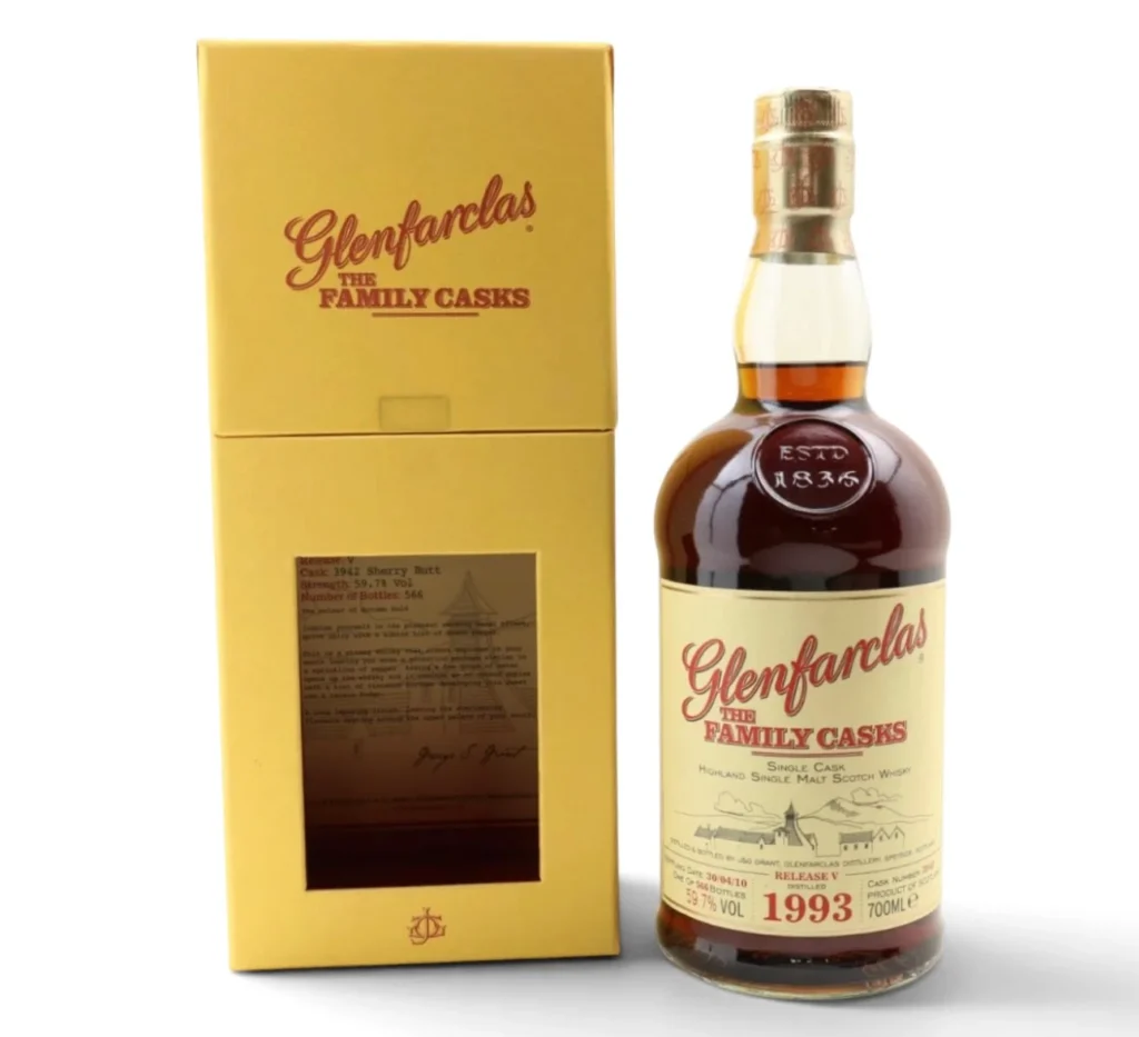 Glenfarclas 1993 Family Casks Release V | First-Fill Sherry Butt Cask #3942 | 59.7% ABV | 70cl