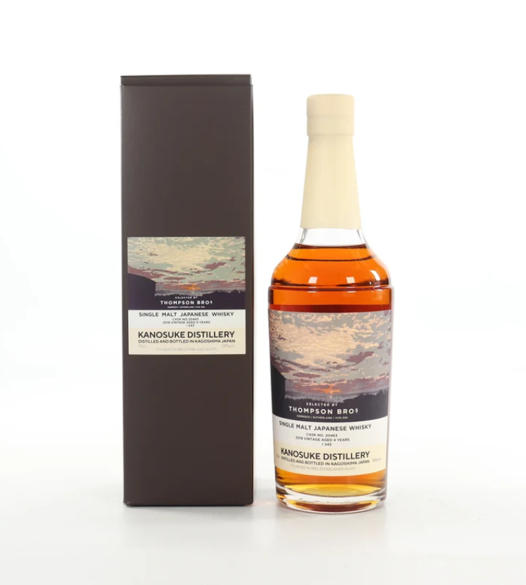 Kanosuke – 4 Year Old (2018) Single Cask #20463 (Thompson Bros.)