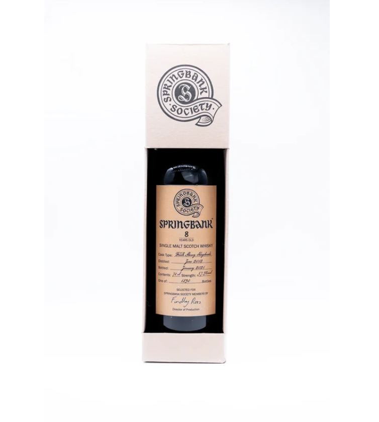 Springbank Society 8 Years Old