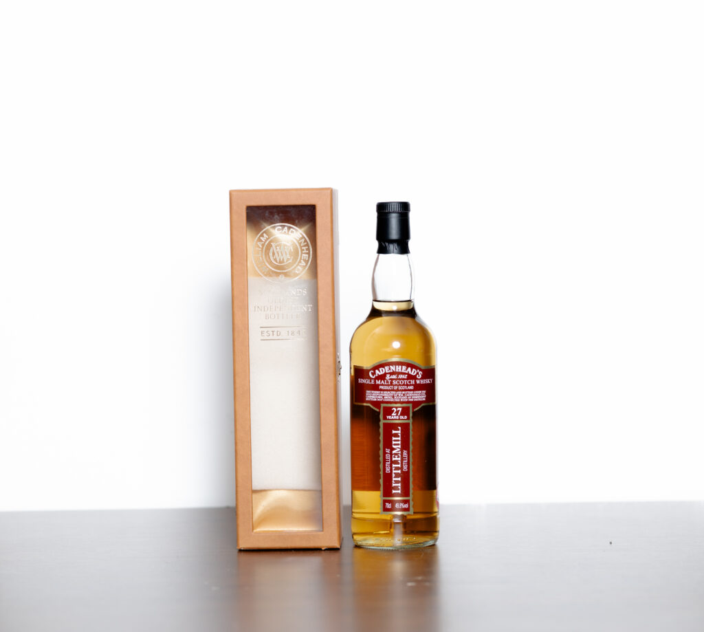 Littlemill 27 Year Old 1992 | Cadenhead’s Closed Distillery Series | 49.8% ABV | Last of the Lowlanders | 70cl