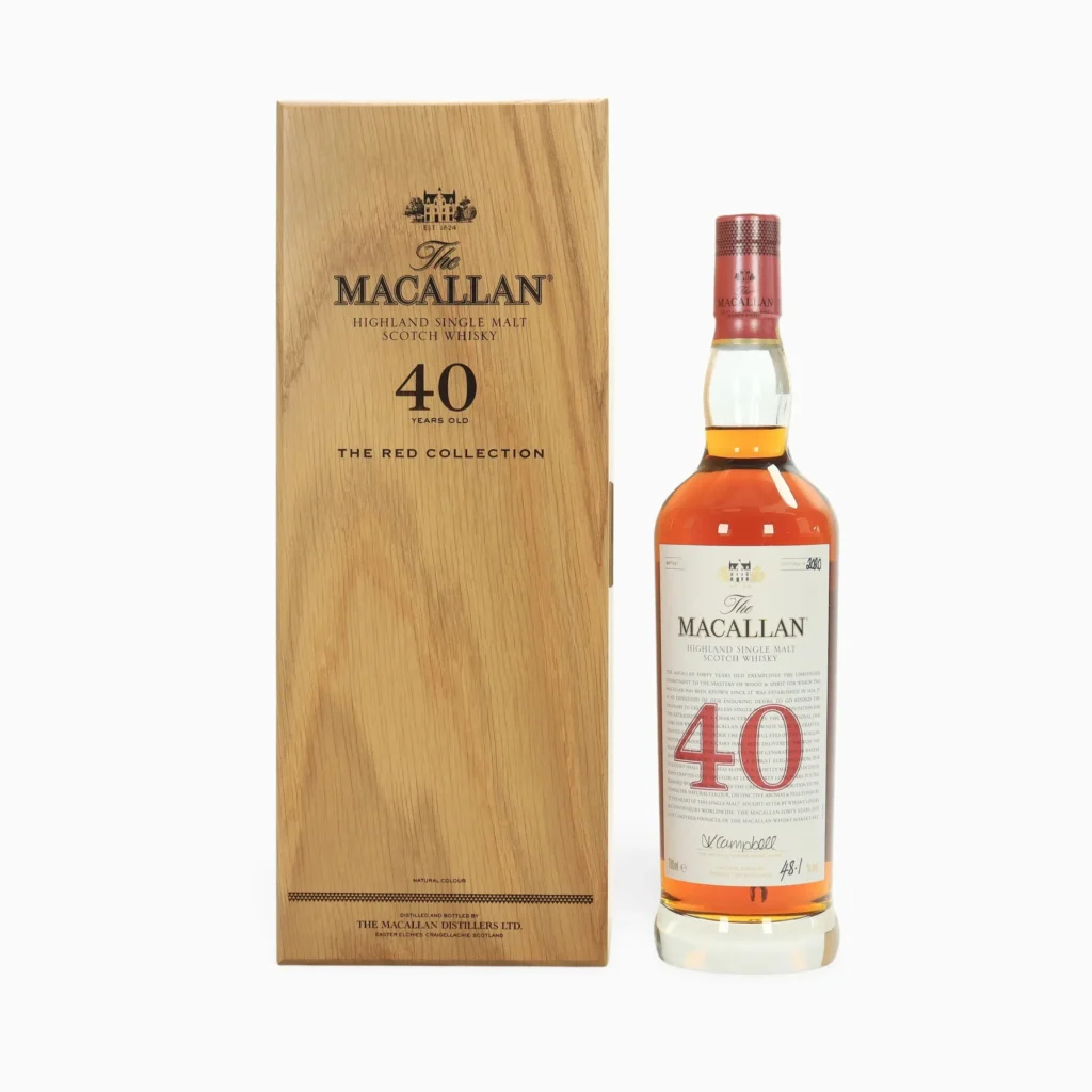 The Macallan Red Collection 40 Year Old | Bottle Number 10 | Javi Aznarez Artwork | 48.1% ABV | 70cl