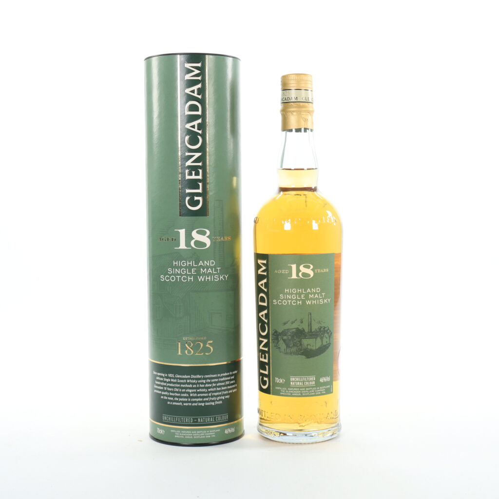 Glencadam 18 Year Old | Highland Single Malt | Non-Chill Filtered | 46% ABV | 70cl