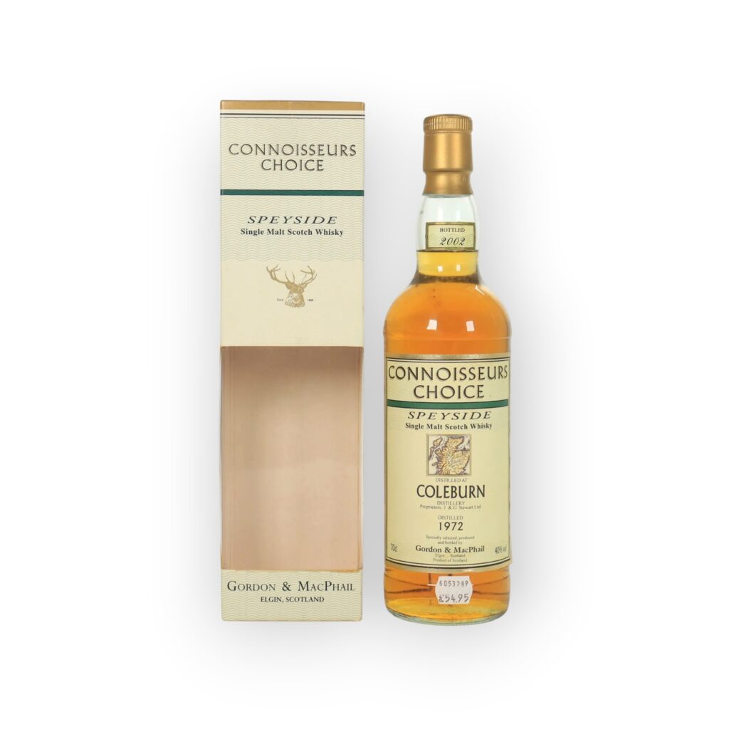 Coleburn 1972 — Gordon & MacPhail Connoisseurs Choice | Speyside Single Malt | ~30 Years Old | 40% ABV | 75cl