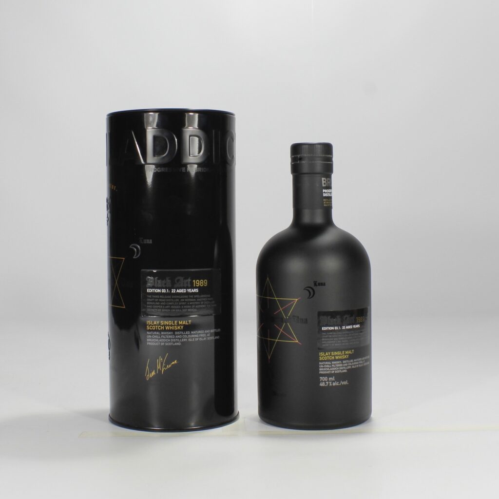 Bruichladdich Black Art 22 Year Old | Edition 03.1 | 1989 Vintage | Undisclosed Casks | 48.7% ABV | 70cl