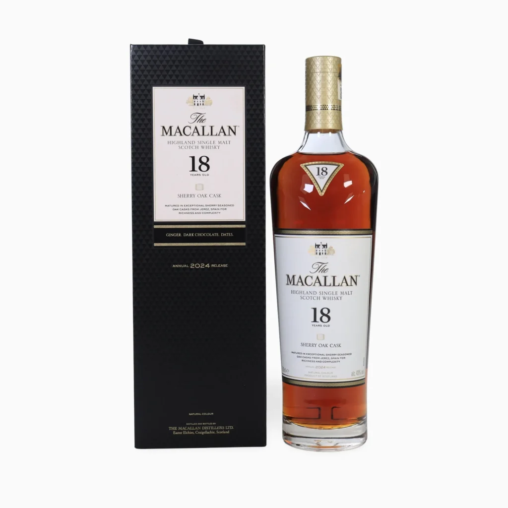 The Macallan Sherry Oak 18 Year Old | 2024 Annual Release | 43% ABV | 70cl