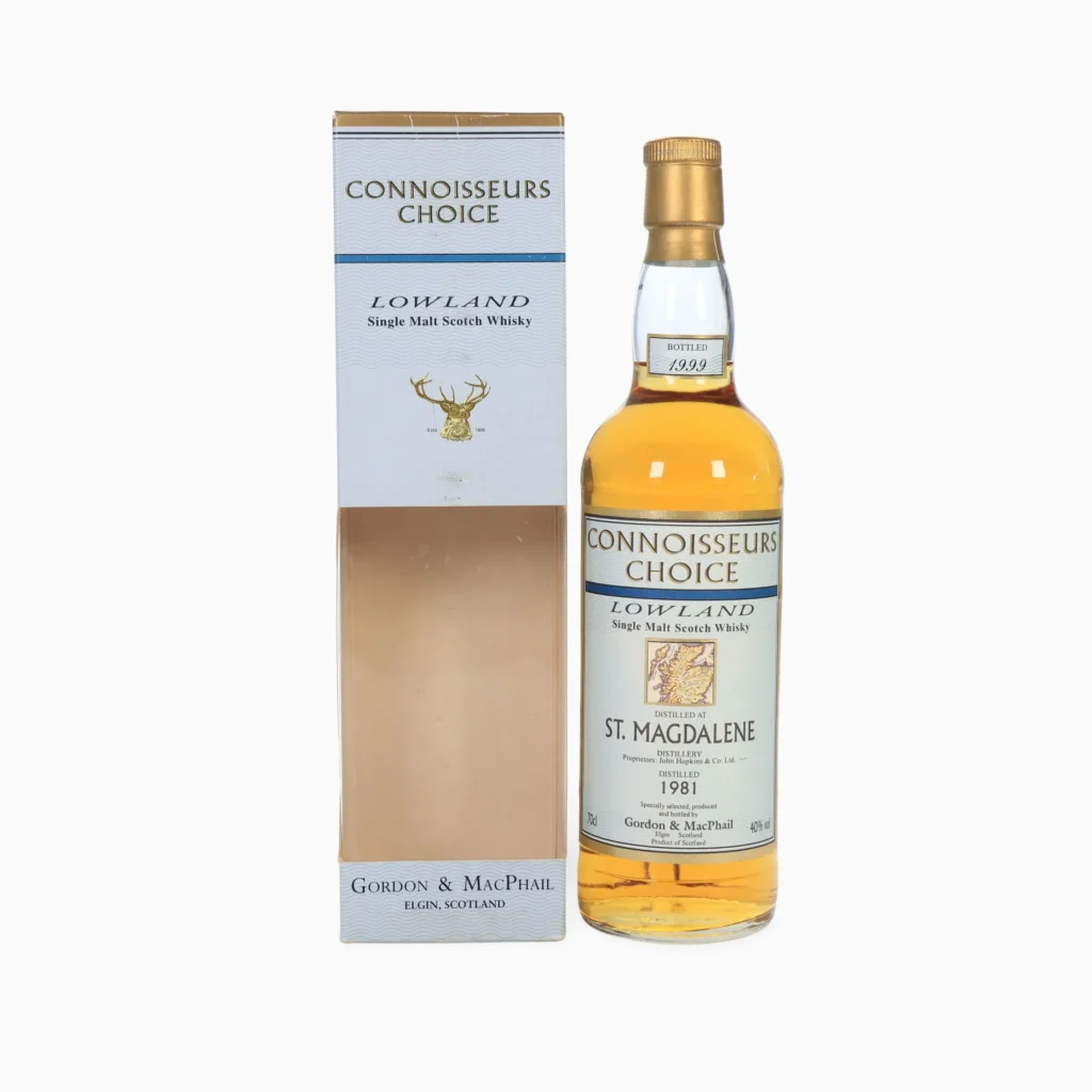 St Magdalene (Linlithgow) 1981 | Gordon & MacPhail Connoisseurs Choice | Closed Lowland Distillery | 40% ABV | 70cl
