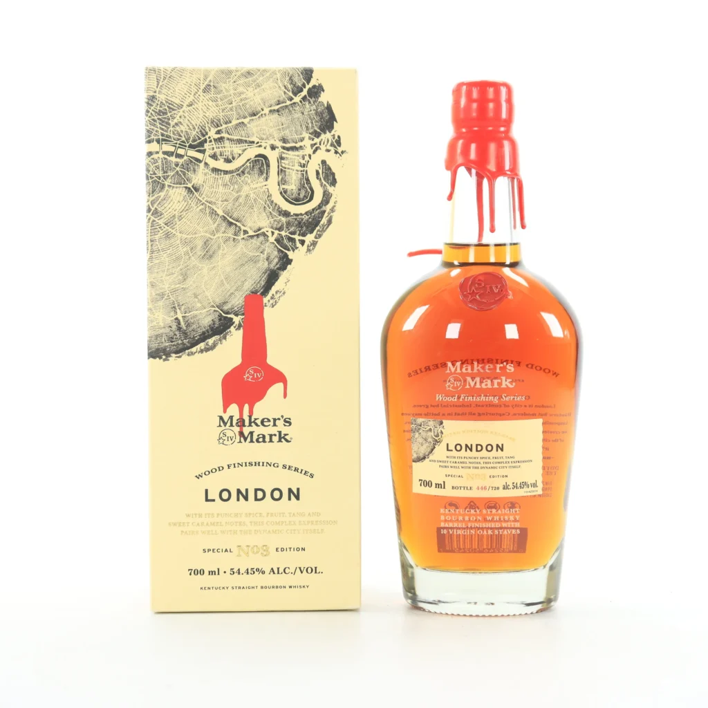 Maker’s Mark Wood Finishing Series — London Edition | Kentucky Straight Bourbon | 55.4% ABV | 70cl